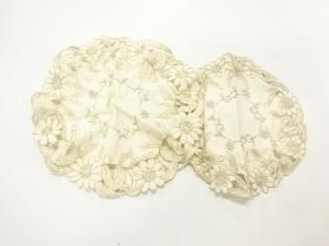 リサイクル　草花模様敷物